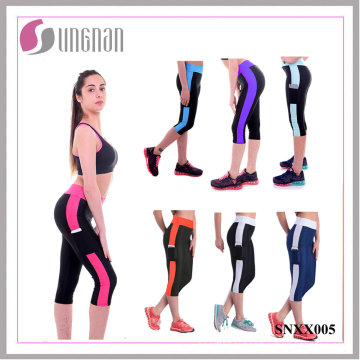2015 à la mode Fitness Capri Pants Stretch Leggings minces (SNXX005)